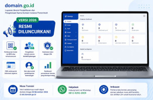 Domain.go.id Versi 2026 Resmi Diluncurkan