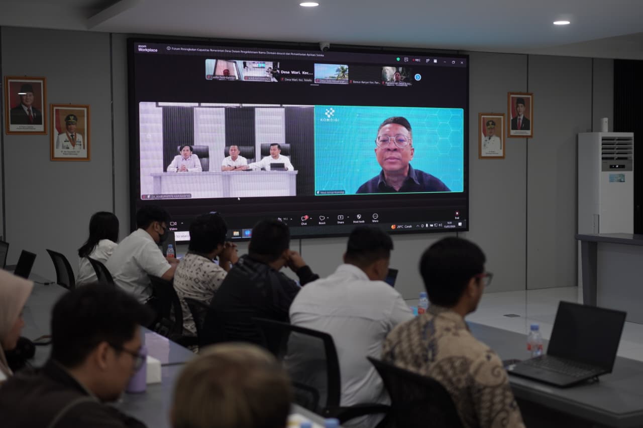 Kemkomdigi Dorong Desa Kelola Domain sebagai Aset Digital Pemerintah